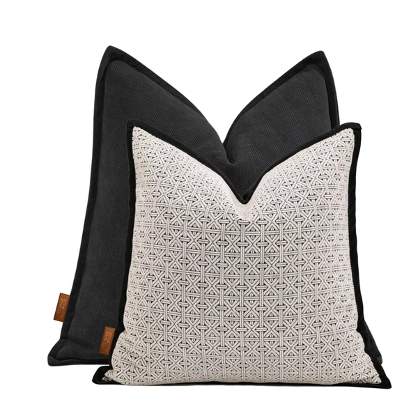 Monochrome Cushion Set by AMANII SPXCES