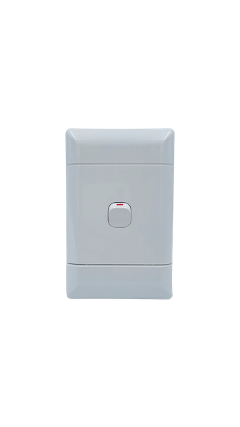 1 Lever 2 Way 4x2 Light Switch- Single Lever