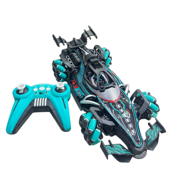 Stunt Racing Car Gift for Kids - 360 Spins, 2.4Ghz, Spray Light
