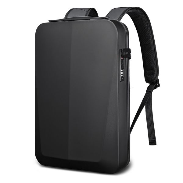 Stylish Hard Shell Anti-Theft Backpack with USB Charging Port