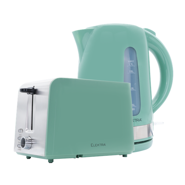 Elektra Kettle &amp; Toaster Bundle - Green