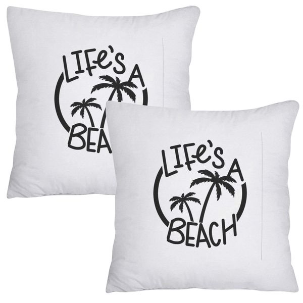 Scatter Cushion Cover Set - Life Is A Beach