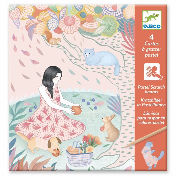 Djeco Scratch Cards - The Picnic