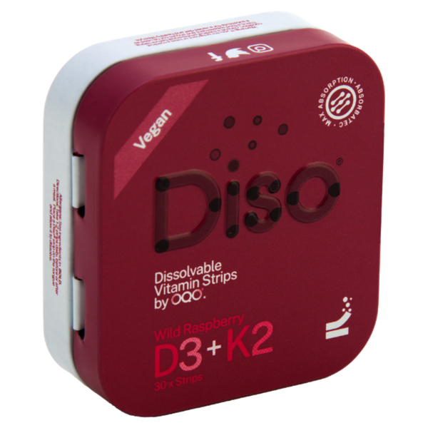 Diso D3+K2 Vitamin Strips (1 Month Supply)