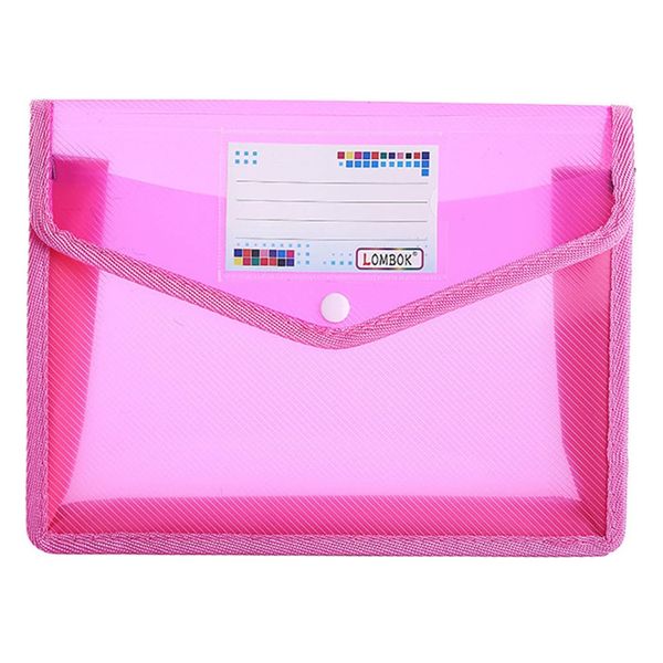 Office Stationery Multifunctional Snap Button Document Holder Set of 2( A4)