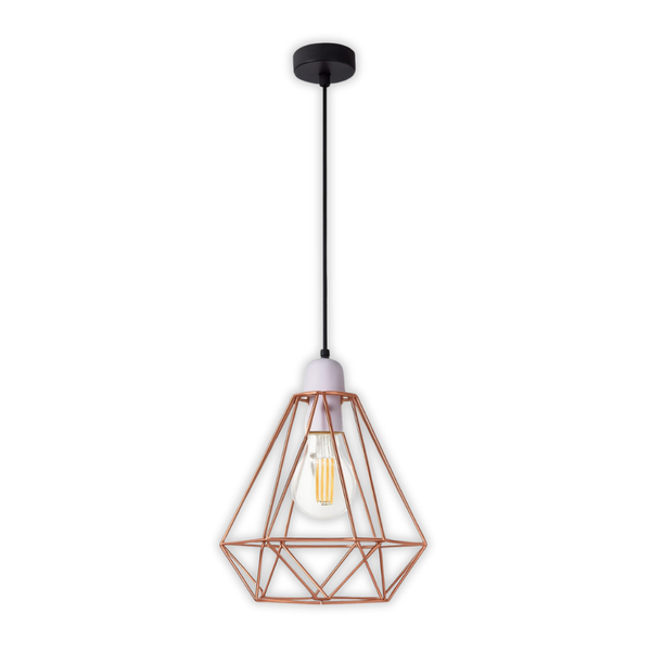 WHL&amp;E 6025 Rose Gold Dining Lamp