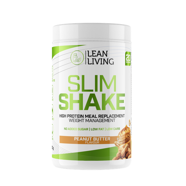 Lean Living Slim Shake Peanut Butter- High Protein Meal Replacement