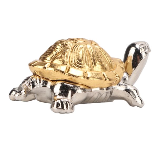 Tortoise Incense Holder Metal Easy Clean for Office