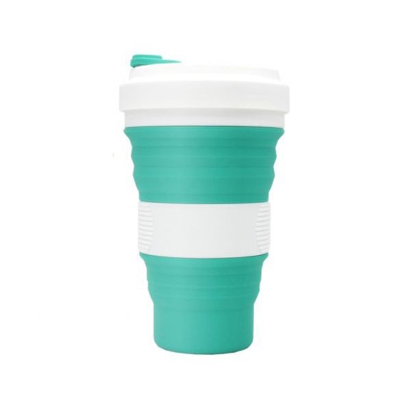 Collapsible Silicone Cup - 550ml - BPA Free - Ideal for Travelling