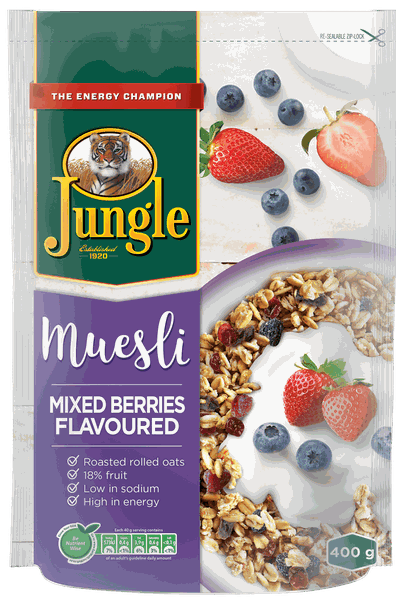Jungle Mixed Berries Muesli 400g