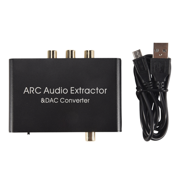 Audio Extractor Support Digital HDMI-Compatible Audio to Analog Audio