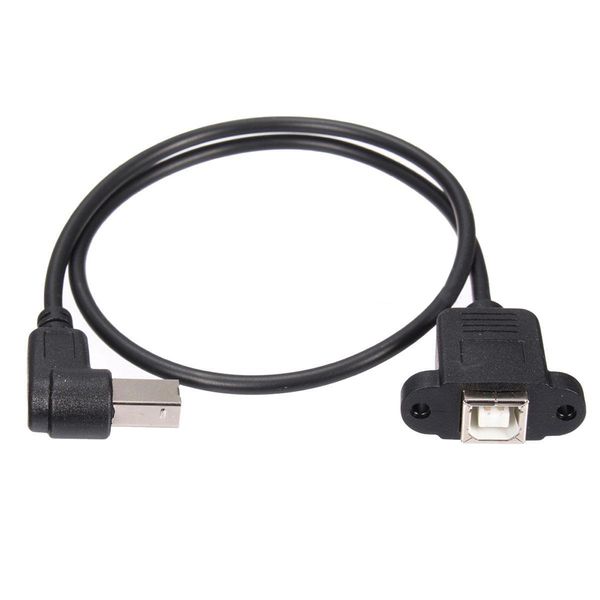 USB 2.0 B Male to USB B Female Socket Printer Extension Cable 50cm