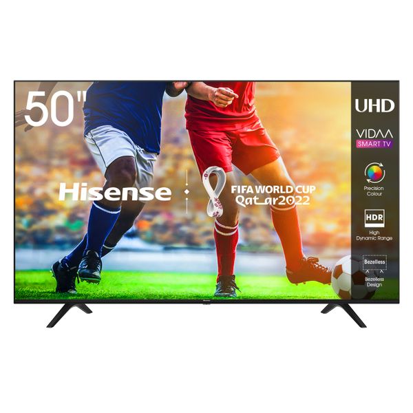 Hisense- 50" UHD Smart TV with HDR and Digital Tuner
