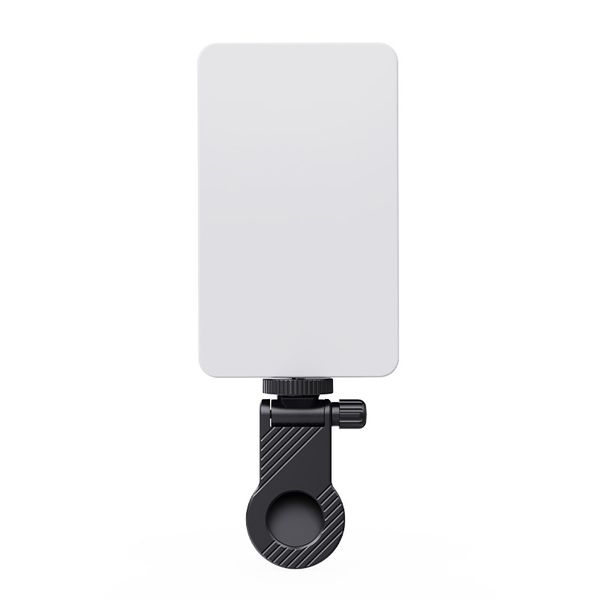 Mini Portable Camera Selfie Fill Light for Mobile Phones - Black