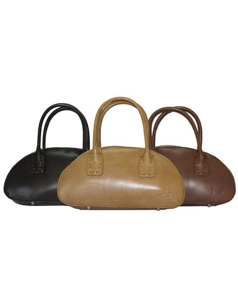 Fino SK-5505 Faux Leather 3Piece Value Pack Mini Handheld Bowling Bag Set