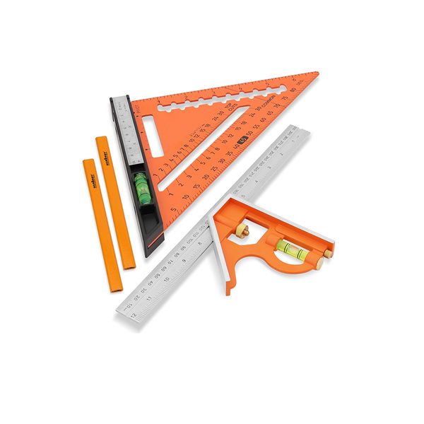 Rafter Square and Combination Square Tool Set SDY-86099