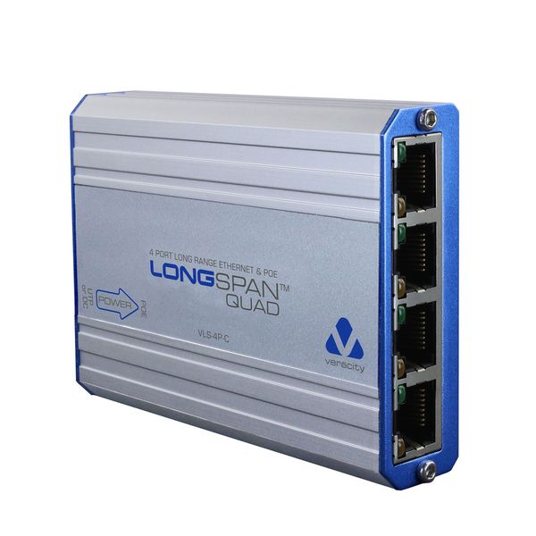 Longspan Quad Port PoE Camera Unit