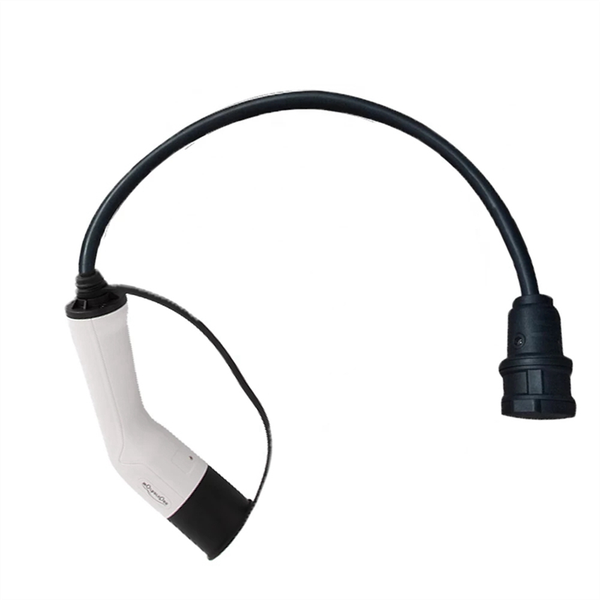 Type2 To Schuko 16A Electrical Car Ev Adapter Car Compatible with Universal
