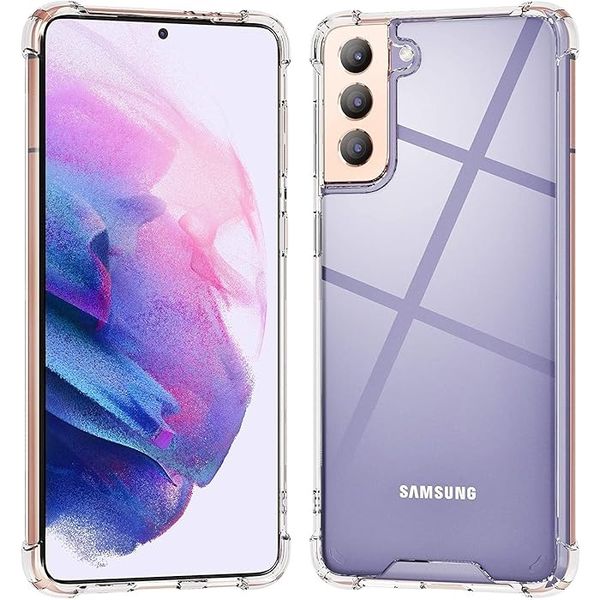 Clear Protective Case Compatible with Samsung S21 FE
