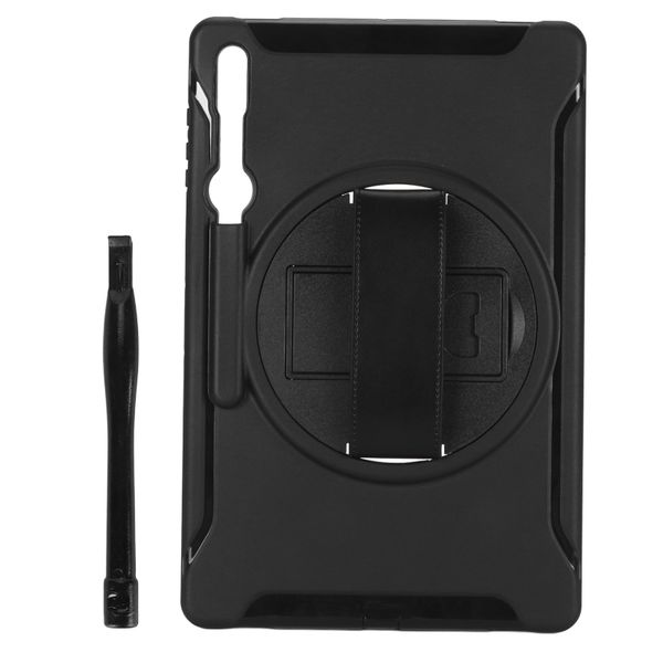 360 Rotating Shockproof Case for S9U/X910/S8U/X900 with Pen Holder Black