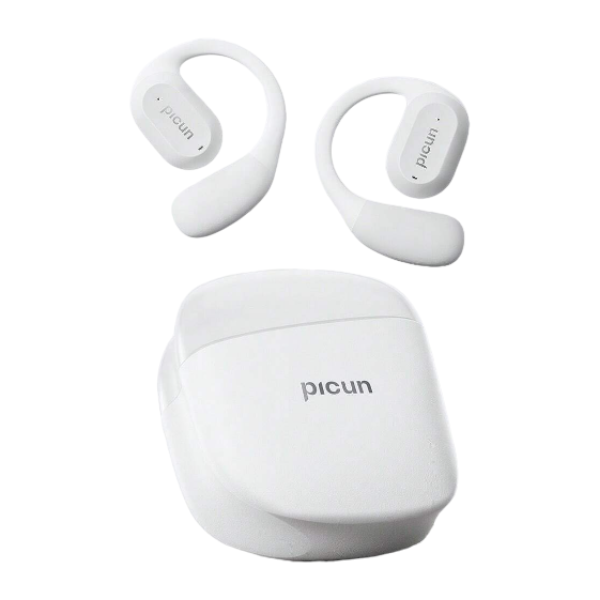 Picun - H1 - Wireless Open Ear Earbuds With Noise Reduction - White