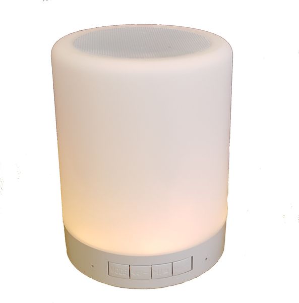 Mini Bluetooth Speaker 6 Lights With Night Light Lamp