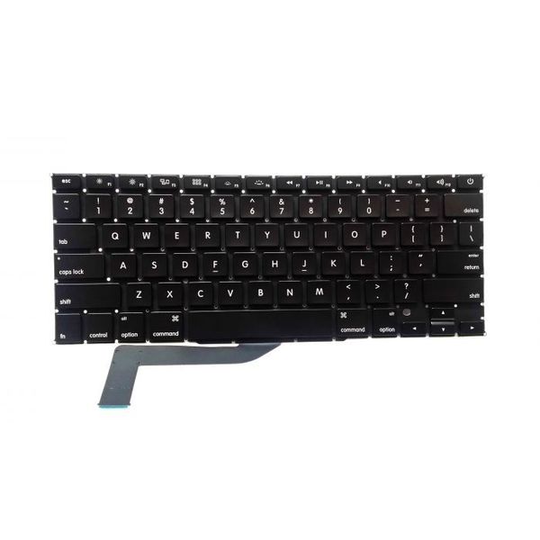 TechPro Replacement Keyboard compatible with Apple MacBook Pro 15" A1398 Late 2013 2014