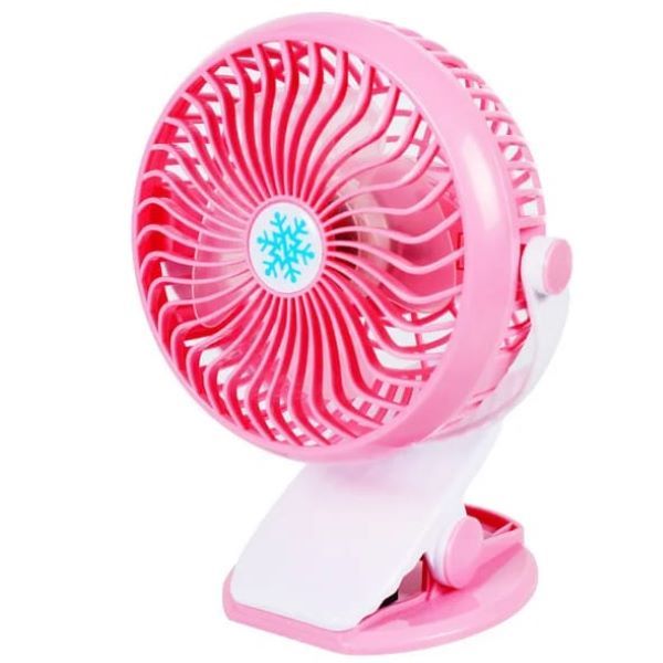 Portable Rechargeable Mini Silent With Clip Usb Fan