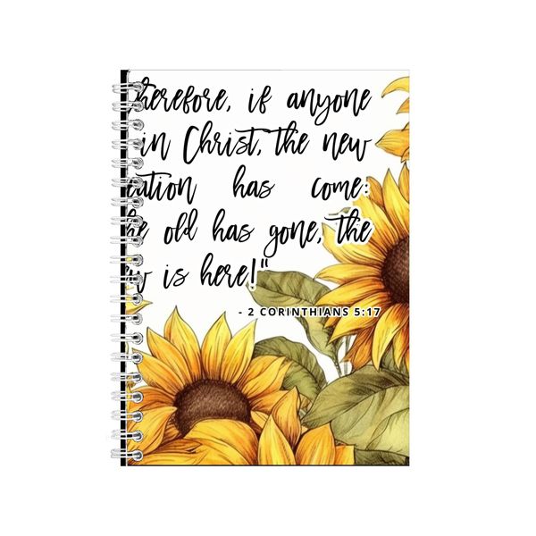 2 Corinthians 5-17 A5 Notebook Gift Idea Notepad 223