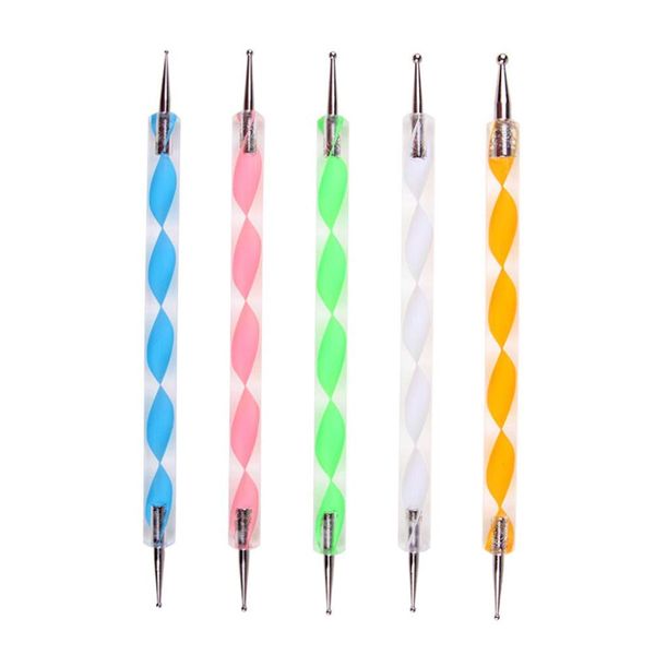 5pcs Sticks Double Sided Multi Functional Dotting Pen