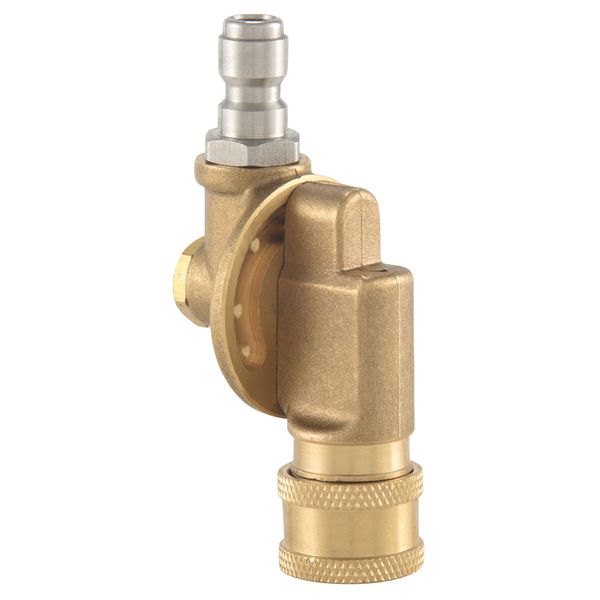 Pivoting Coupler, Gutter Cleaner Attachment