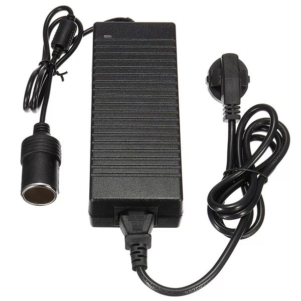 220V to 12V10A Car Cigarette Lighter Socket Car Refrigerator Power Adapter