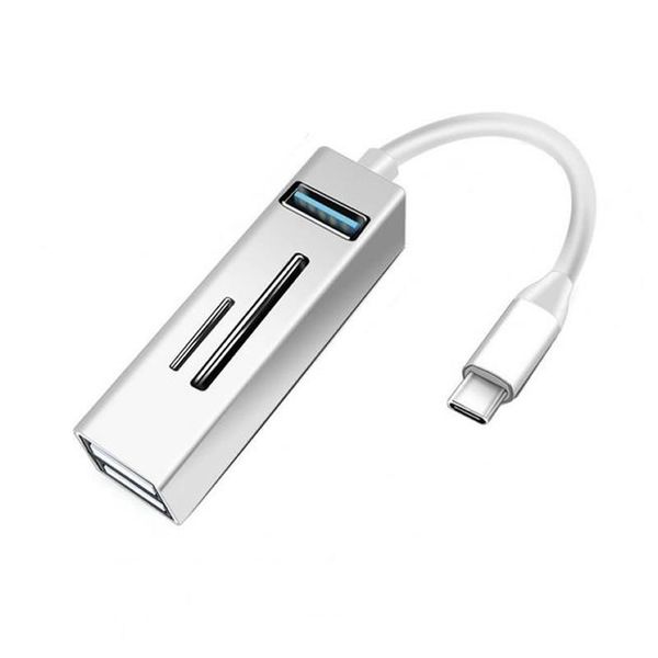 Multifunctional 5 IN 1 Type-C To USB Hub