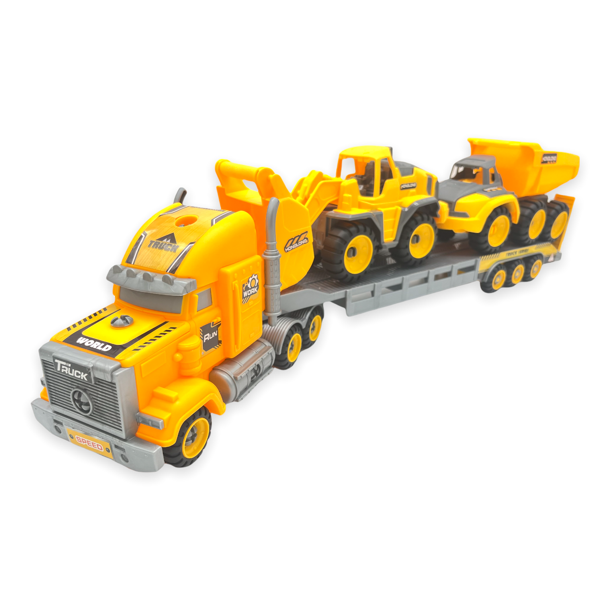 XL Mega Toy Truck Carrier Construction Toy Car Set for Boys Shop