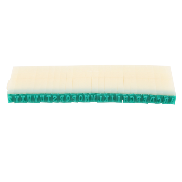 Detachable 26-Letters English Alphabet Plastic Stamp Set