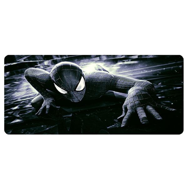 X-Large Gaming Mouse Pad Anti-Slip Base Extended Mouse Mat -Black SpiderMan