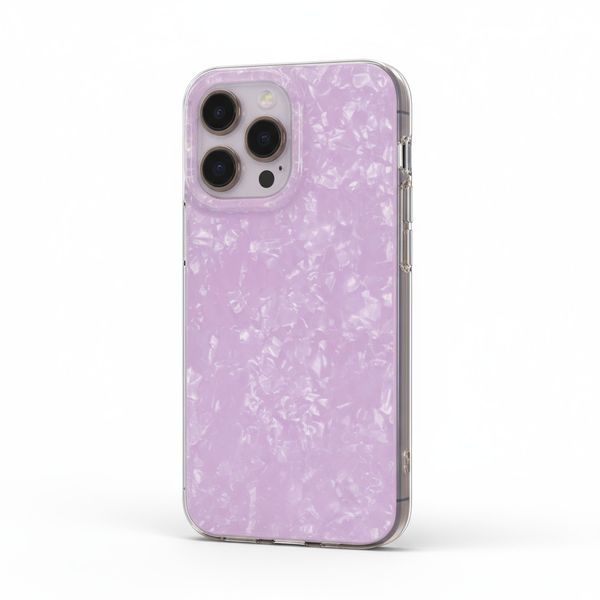 Iridescent Glossy Pink Pearl - Phone Case - Compatible with iPhone