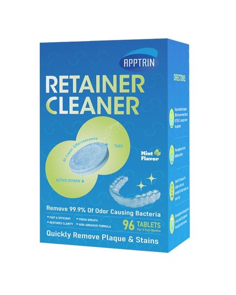 Apptrin Retainer Cleaner Tablets (96 Pieces )