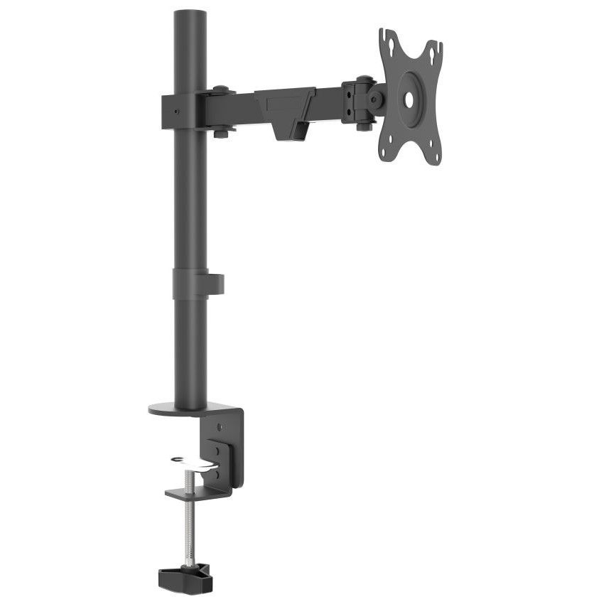 Ellies single arm height adjustable desktop monitor mount 13 32
