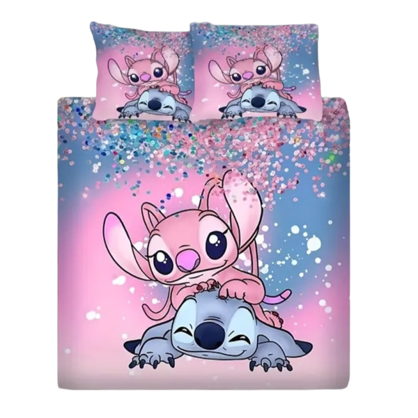 Stitch and Angel Duvet Cover Set