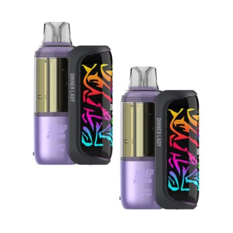 Dinner Lady Snap ProX 35kPuffs Disposable Vape Kit 50mg- Grape Blow Pop - 2 Image