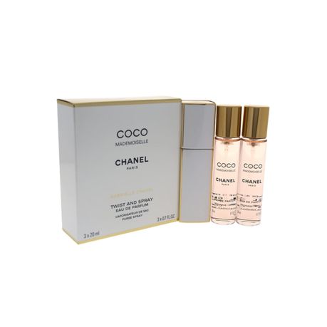 Chanel Coco Mademoiselle Eau De Parfum Twist Spray 3 X 20ml Travel Sizes Shop Today. Get it Tomorrow takealot