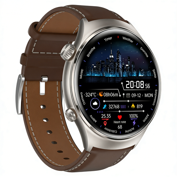 Bluetooth Call, Fitness Step Count, Health Detection Smartwatch