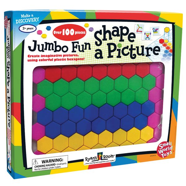 Ryan's Room Jumbo Fun Shape-A-Picture Game