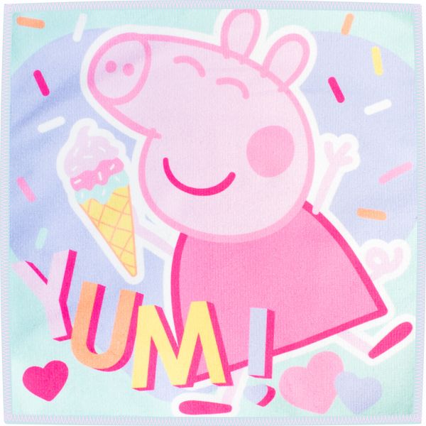 PEPPA PIG Official Licensed Kids Microfiber Face Cloth - 2 Pack