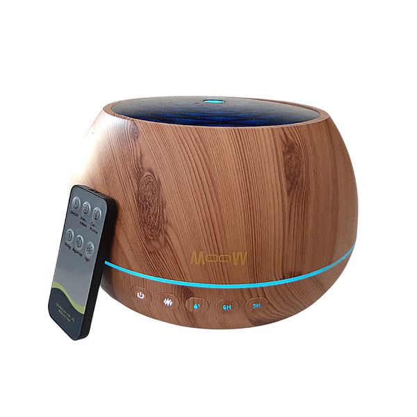 MAAW - 1000ml 9 LED Light Remote control Aromatherapy Diffuser No Bluetooth
