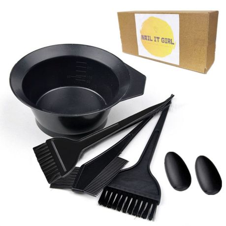 Hair Coloring Brush Kit and Bowl Mixing Set Hairdresser Dye Mixing Bowl |  Buy Online in South Africa 
