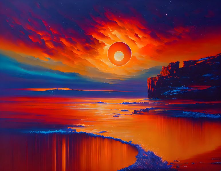 Canvas Wall Art - Pacific Fury Artwork