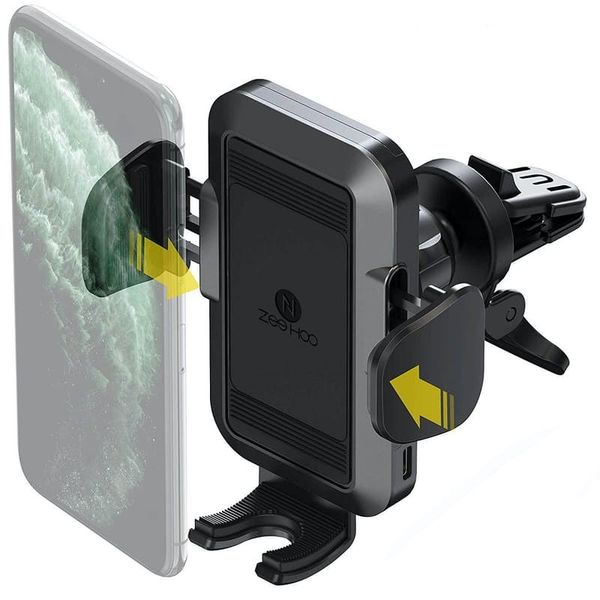 ZEEHOO ZCM1 Automatic Battery Powered Airvent Car Phone Mount