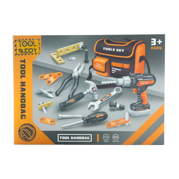 Tool Buddy 25-piece Simulated Electric Tool Handbag